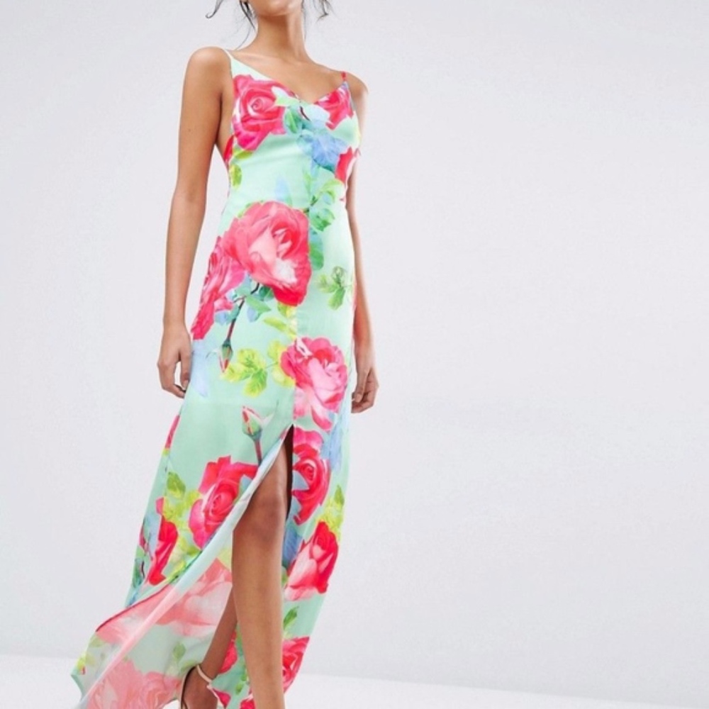 LAST CHANCE NEW EVERY CLOUD Rose Print Strappy
